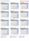 Kalender 2005 mit Ferien und Feiertagen Abruzzen