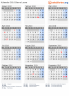 Kalender 2010 mit Ferien und Feiertagen Sierra Leone