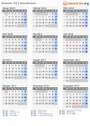 Kalender 2013 mit Ferien und Feiertagen Neusüdwales