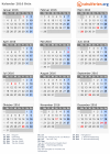 Kalender 2016 mit Ferien und Feiertagen Brüx