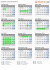 Kalender 2023 mit Ferien und Feiertagen Holstebro