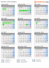 Kalender 2023 mit Ferien und Feiertagen Syddjurs