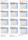 Kalender 2030 mit Ferien und Feiertagen Bern