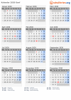 Kalender 2030 mit Ferien und Feiertagen Genf