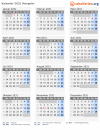 Kalender 2031 mit Ferien und Feiertagen Mongolei