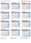 Kalender 2035 mit Ferien und Feiertagen Jamaika